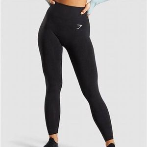 Gymshark black vital seamless leggings